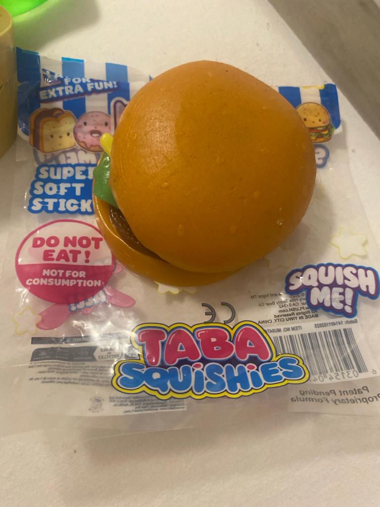 Taba Squishies Hamburger Squishy - Nieuw in verpakking, Ophalen, Nieuw