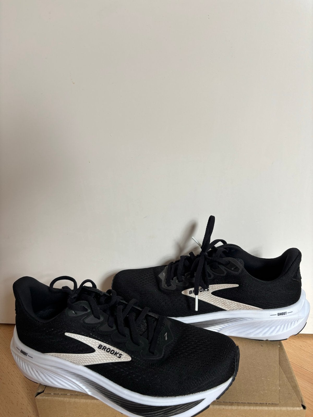 Brooks Ghost 17 hardloopschoenen - maat 40.5, Ophalen of Verzenden, Zo goed als nieuw, Zwart, Sportschoenen