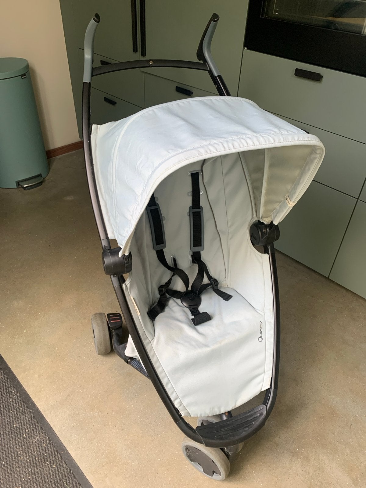 Quinny Zapp Flex blauw kinderwagen - Lichtgewicht en Compact, Ophalen, Gebruikt, Kinderwagen, Quinny