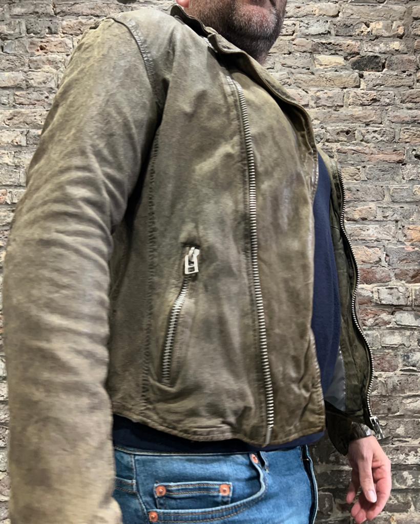 Goosecraft leren jas, Ophalen of Verzenden, Zo goed als nieuw, Maat 46 (S) of kleiner, Overige kleuren
