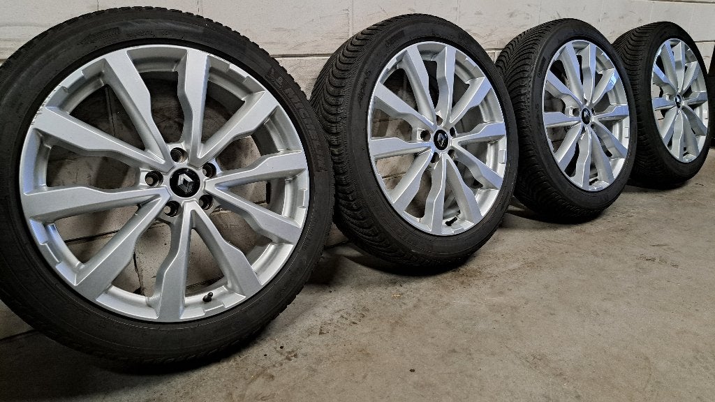 Lichtmetalen velgen Renault Scenic 195/55/20 & goede banden, Auto-onderdelen, Banden en Velgen, Gebruikt, Banden en Velgen, Personenwagen