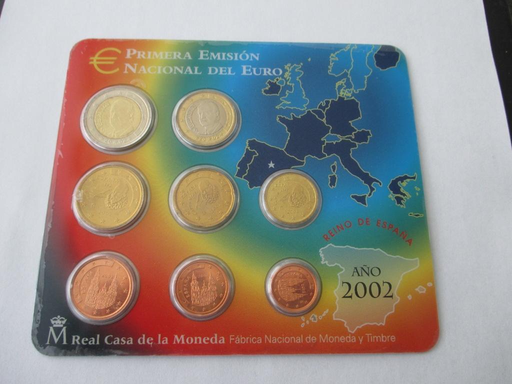 Spanje jaarset 2002 bu, Ophalen of Verzenden, Spanje, Overige waardes, Setje