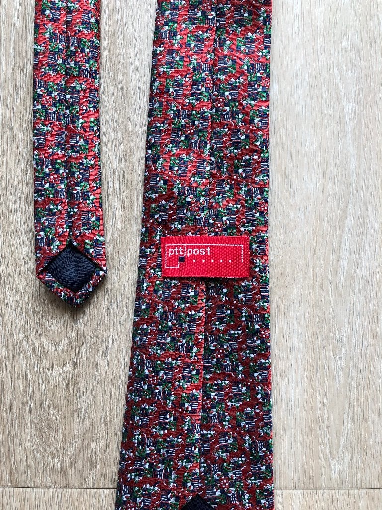 Stropdas PTT Post, Ophalen of Verzenden, Nieuw, Met patroon