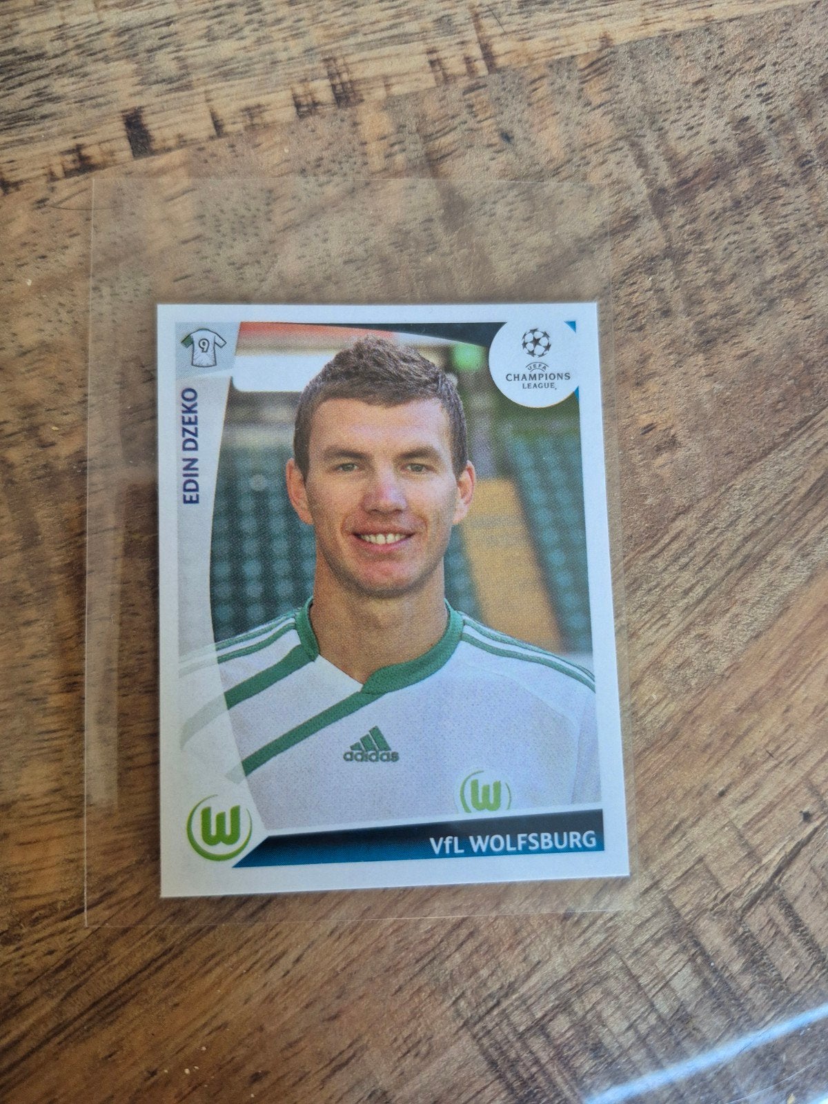 Panini Edin Dzeko Rookie 2009/2010, Ophalen of Verzenden, Nieuw, Plaatje