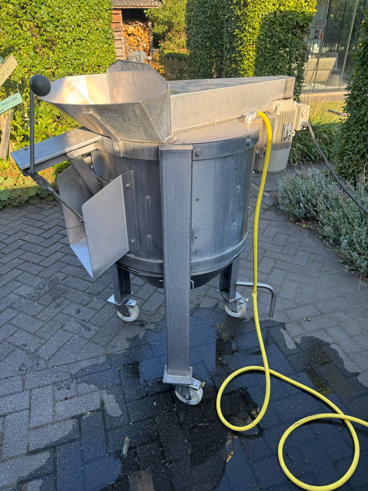 Schrapmachine RVS - Grote Capaciteit, Ophalen