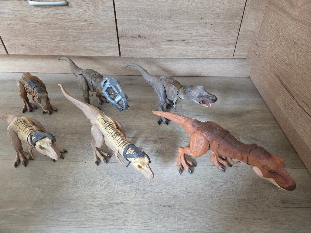 Mattel jurassic world t-rex, Ophalen of Verzenden, Zo goed als nieuw