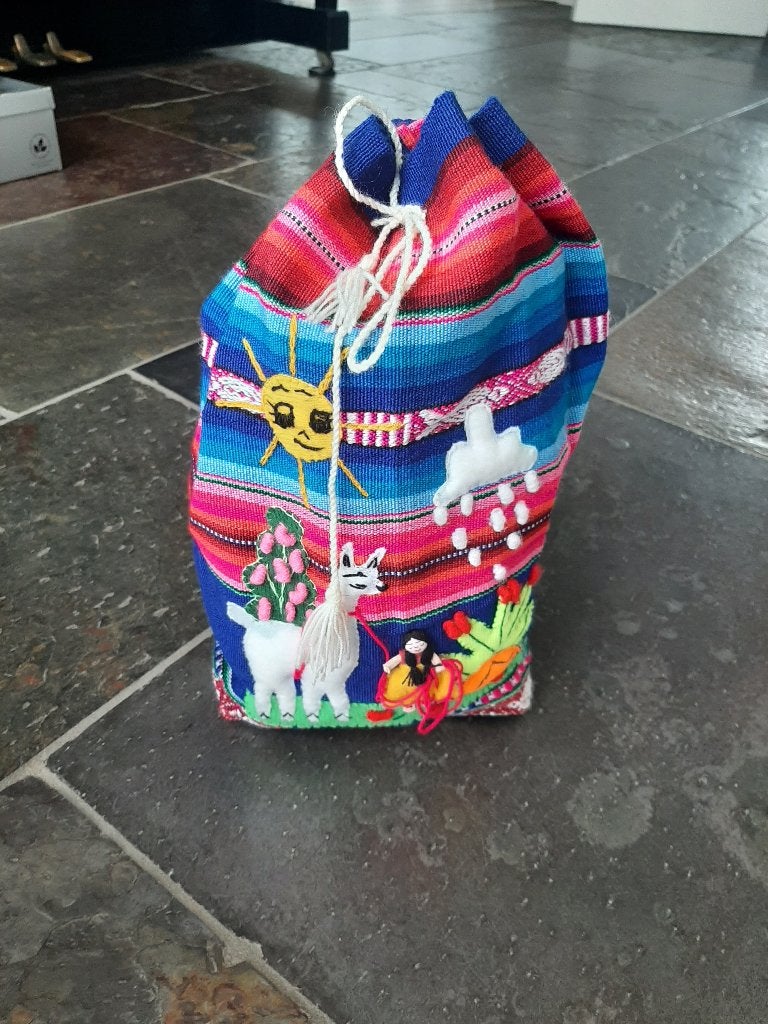 Kinder rugzak uit Peru, Ophalen of Verzenden, Overige merken, 30 tot 45 cm