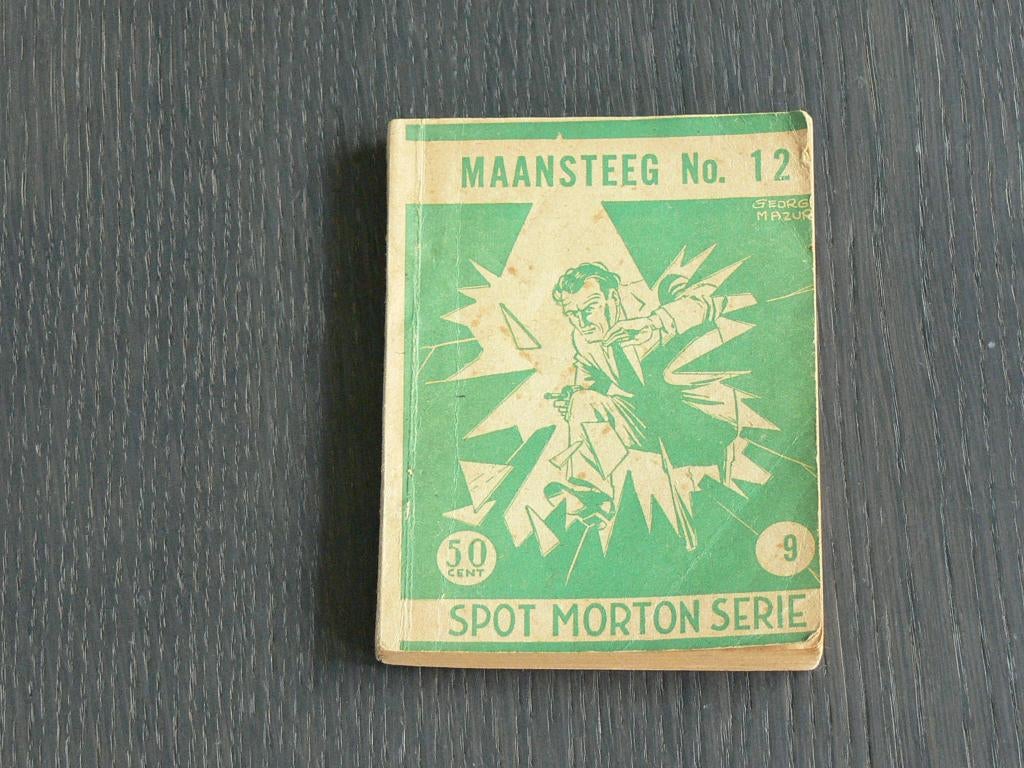 Spot Morton - deel 9 - Maansteeg No. 12, Boeken, Stripboeken, Eén stripboek, Ophalen of Verzenden, Gelezen
