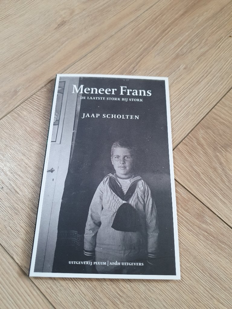 Meneer Frans Jaap Scholten Stork familie boek, Nieuw, Jaap Scholten, Verzenden, Overige