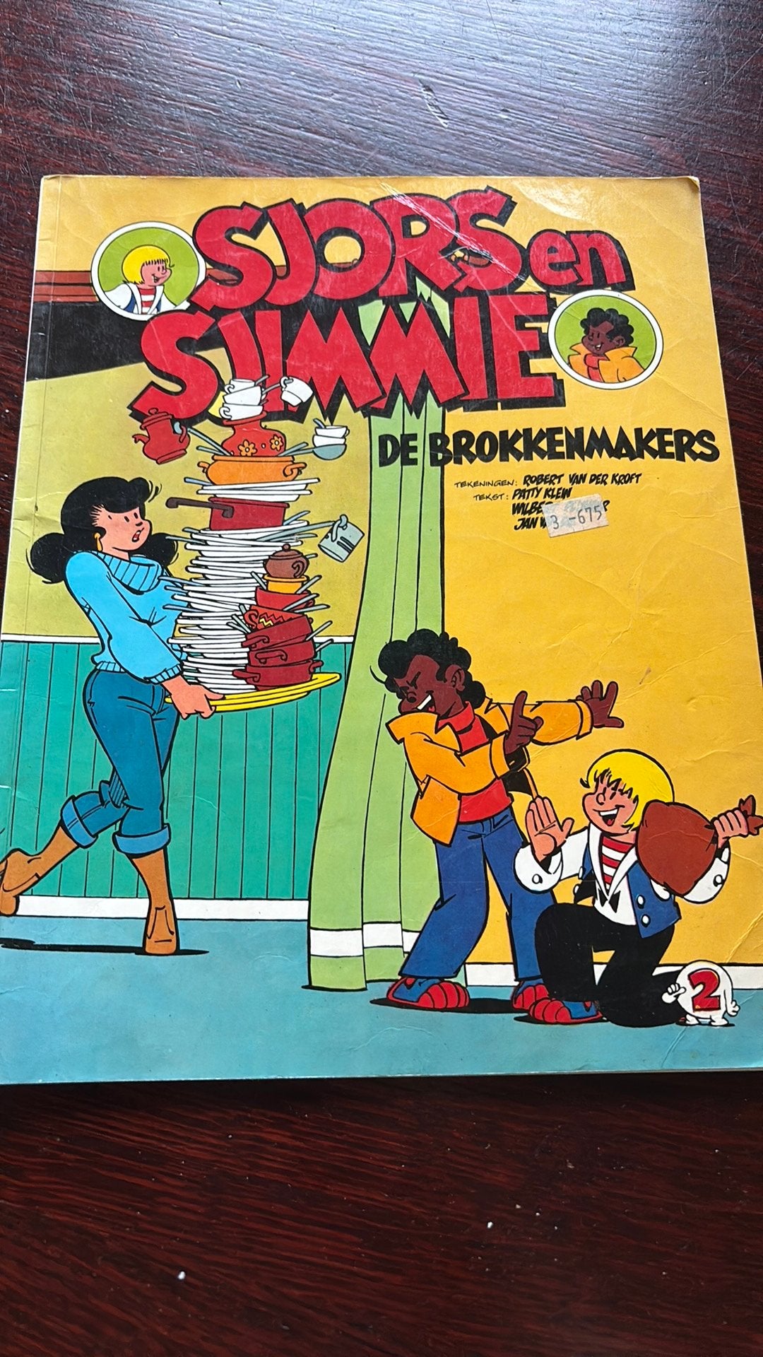 Sjors en sjimmie / De brokkenmakers, Boeken, Eén stripboek, Ophalen of Verzenden, Zo goed als nieuw