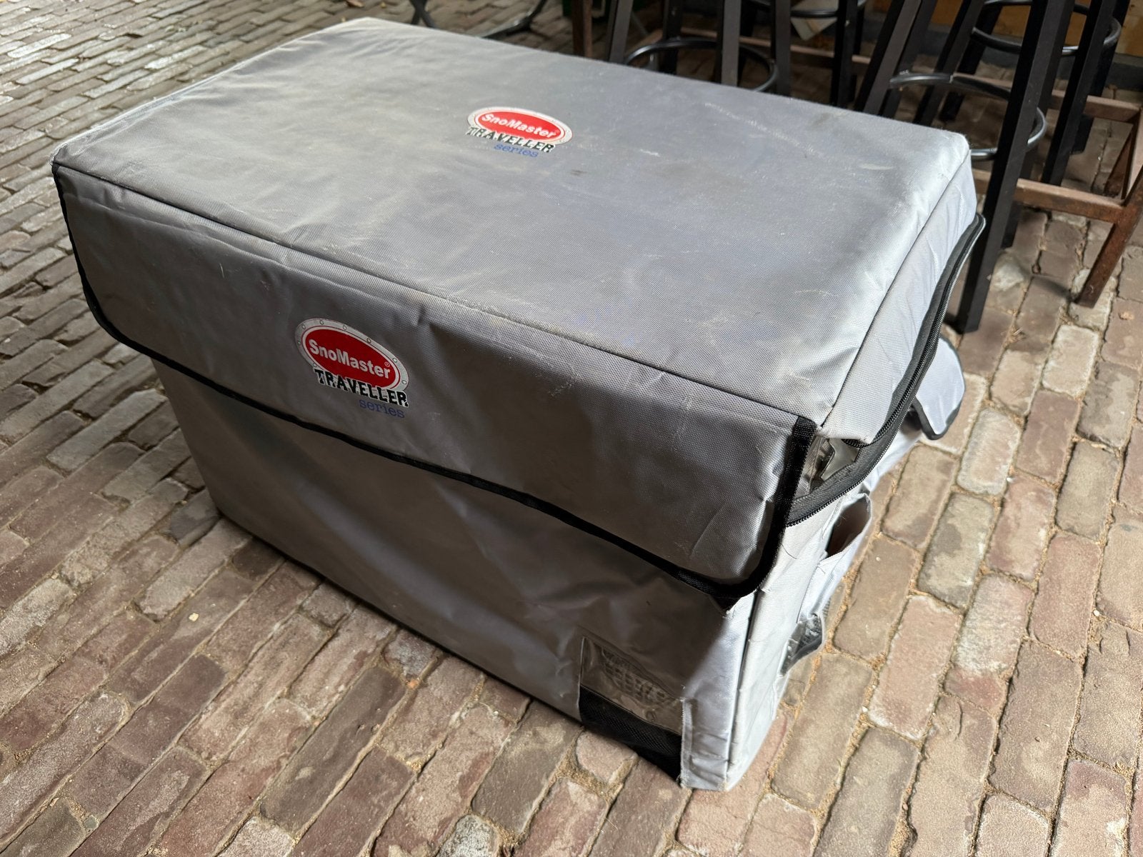 SnoMaster Traveller Koelbox/Vriezer 82L (230V/12V), Caravans en Kamperen, Koelboxen, Ophalen, Gebruikt, Koelbox, Compressor