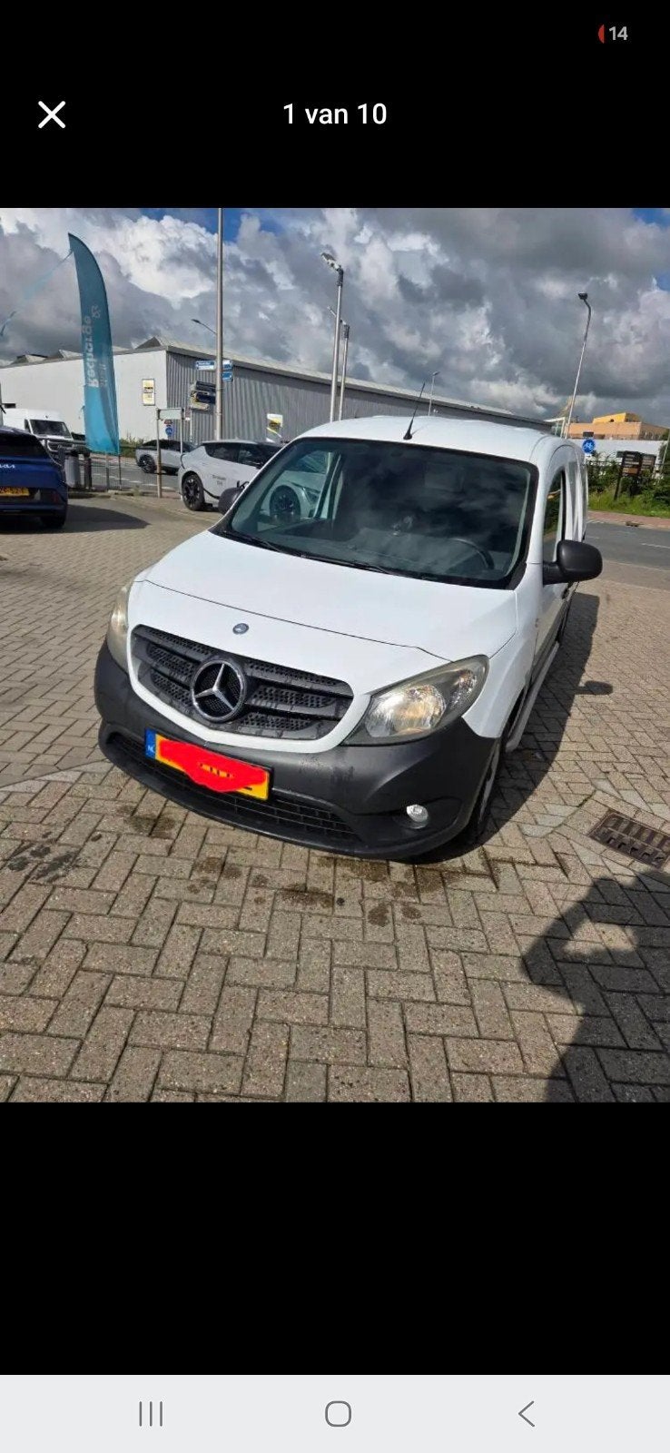 Mercedes-Benz Citan 1.5 CDI 66KW 2015, Ophalen