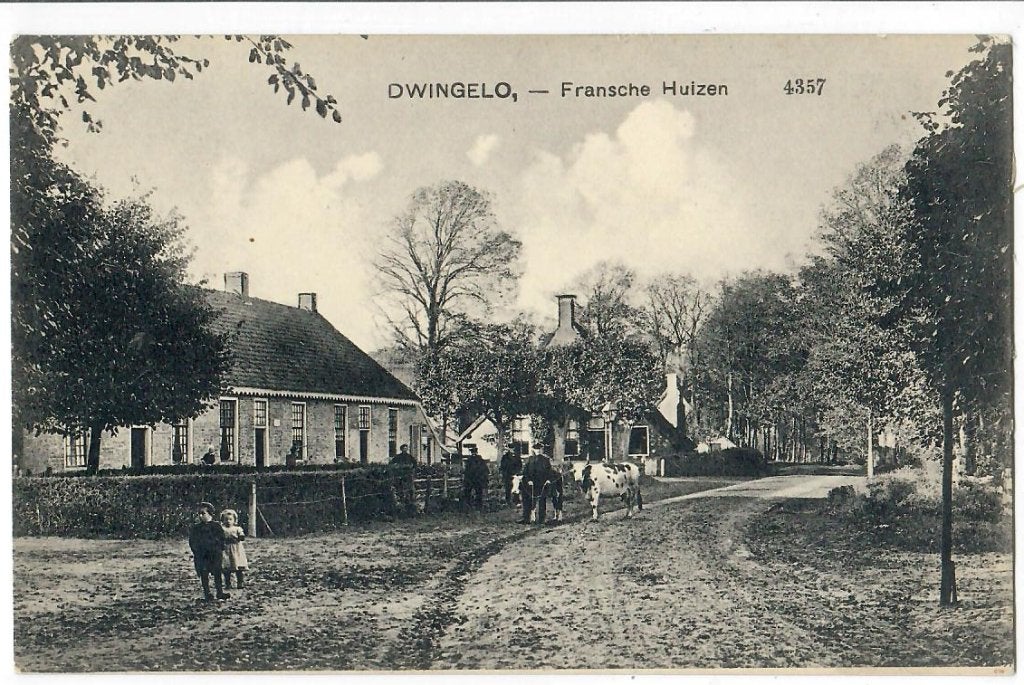 Dwingelo - Fransche Huizen, Verzenden, Voor 1920, Ongelopen, Drenthe