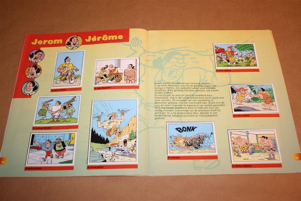 Suske en Wiske. Het Stickeralbum [Compleet]. Hamer van Thor., Eén stripboek, Ophalen of Verzenden, Gelezen