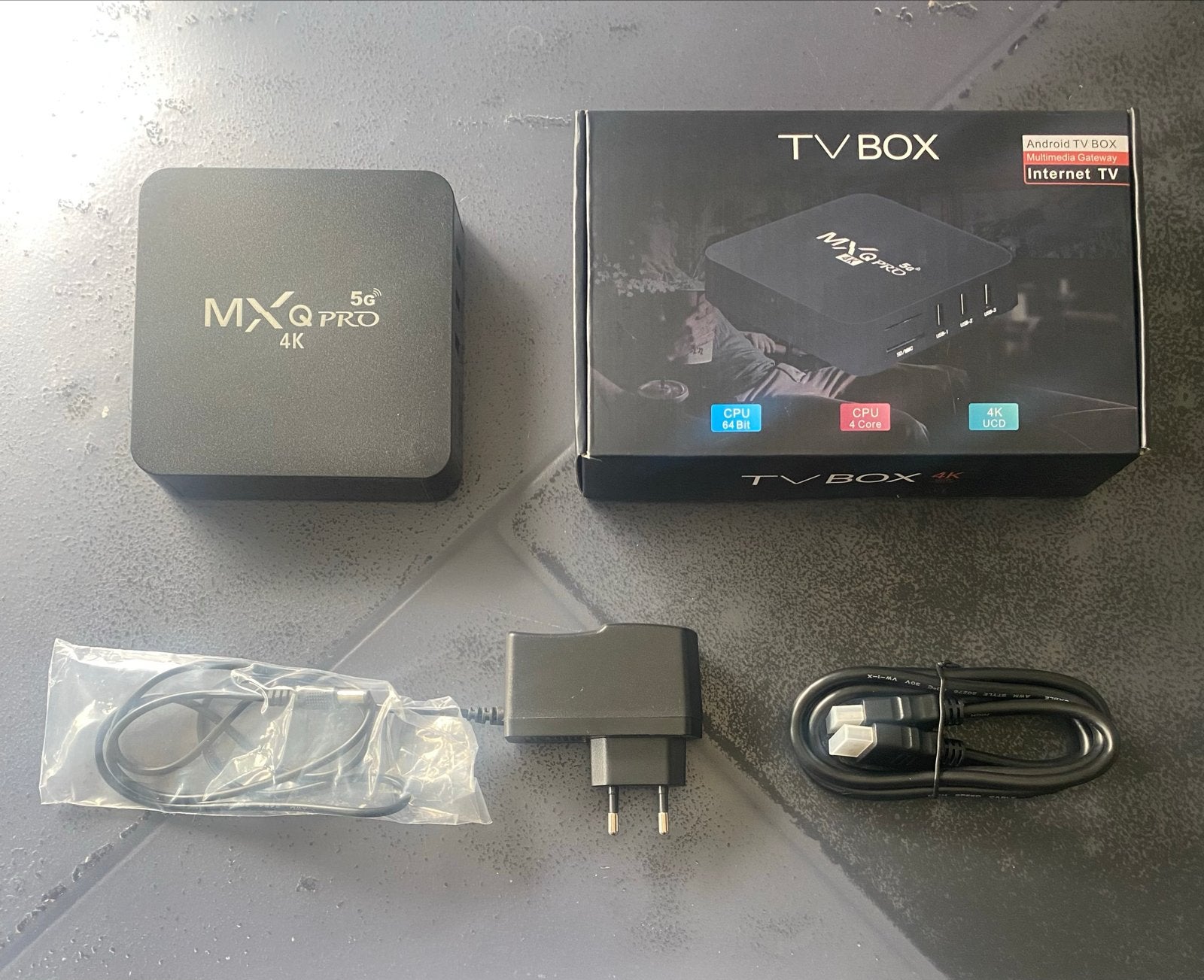 MXQ PRO 4K TV Box - Android Smart TV Media Player, Ophalen of Verzenden, Nieuw