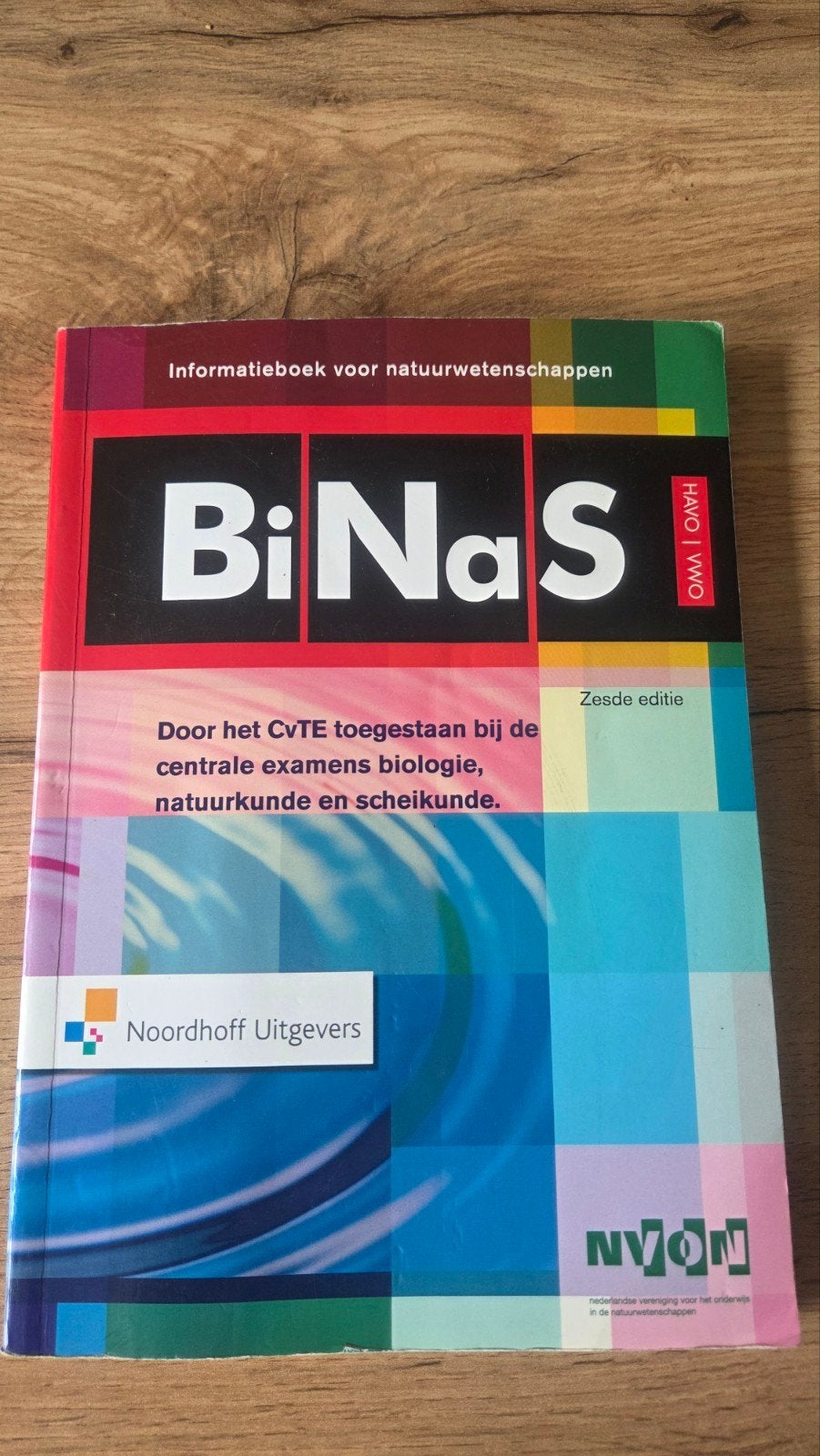 BINAS zesde editie - Informatieboek, Boeken, Zo goed als nieuw, Beta, Ir. R.E.A. Bouwens, drs. P.A.M. de Groot, drs. W. Kranendonk