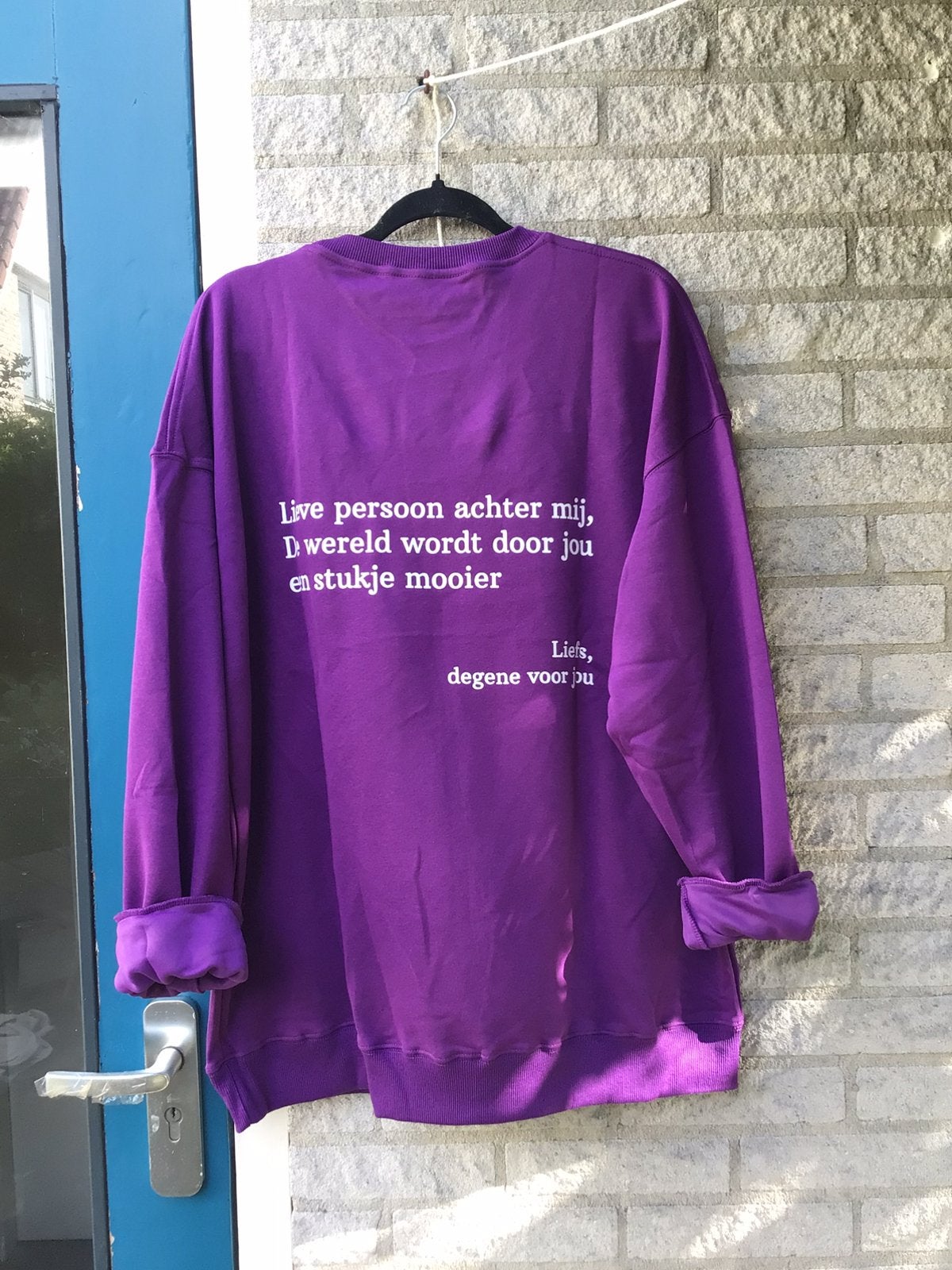 Hele mooie TRUI van KABTAZ, NIEUW, mt 2XL(42-48), Kleding | Dames, Ophalen of Verzenden, Nieuw, Maat 42/44 (L), Paars