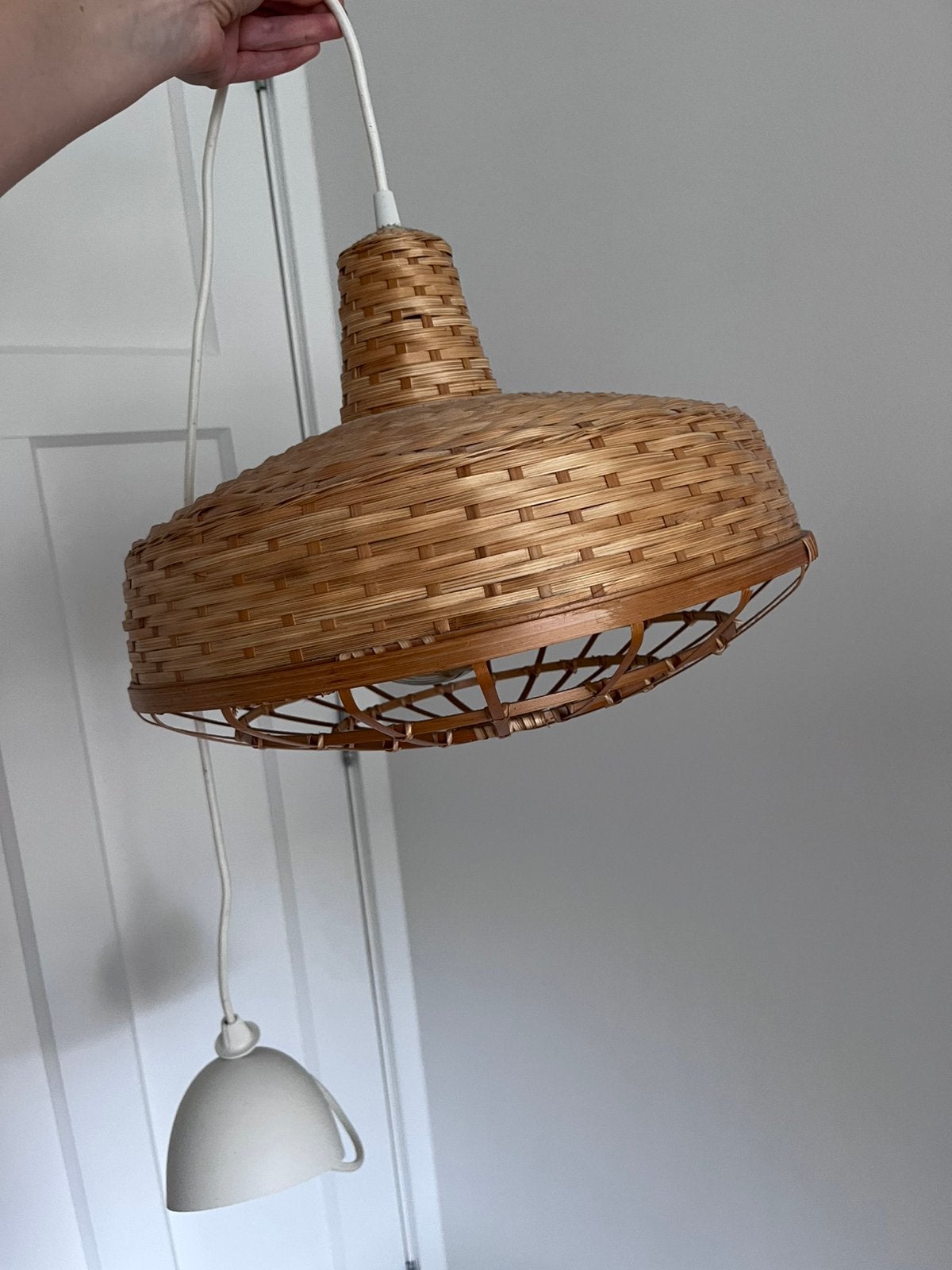 Hanglamp rotan IKEA & Piet Hein Eek, Ophalen, Zo goed als nieuw