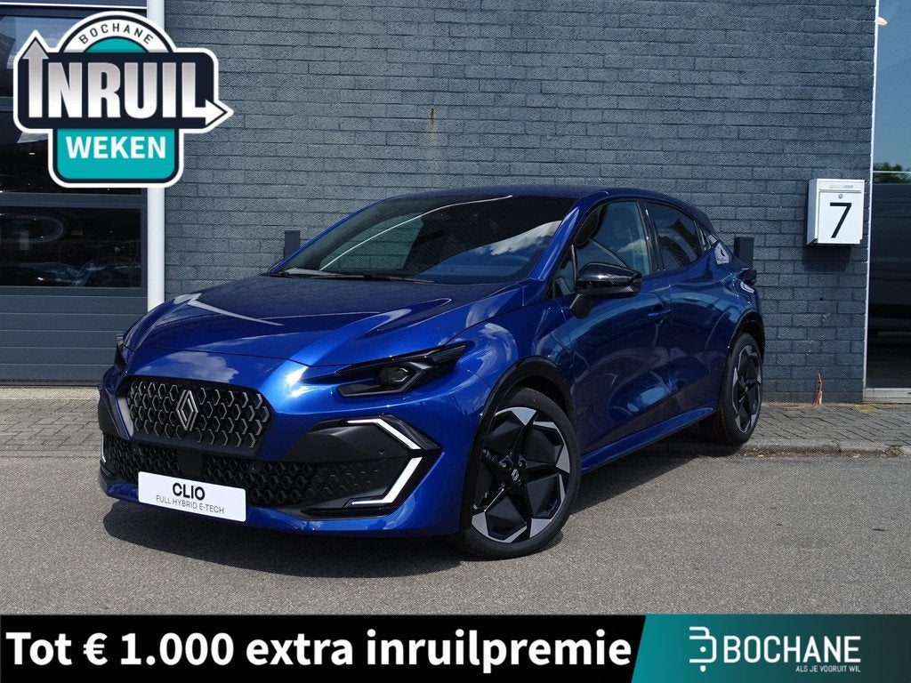 Renault Clio 1.2 TCe 115 techno NU 5 JAAR GARANTIE! / RESERV, Auto's, Voorwielaandrijving, Met garantie (alle), Bedrijf, Handgeschakeld
