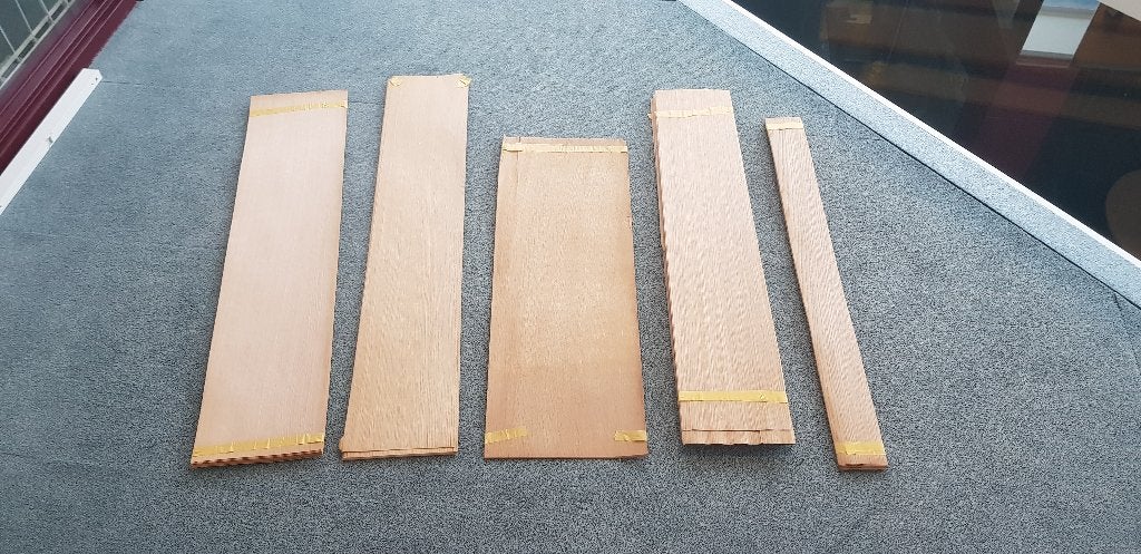 Eiken fineer, Doe-het-zelf en Verbouw, Minder dan 25 mm, Eiken, Nieuw, Ophalen of Verzenden