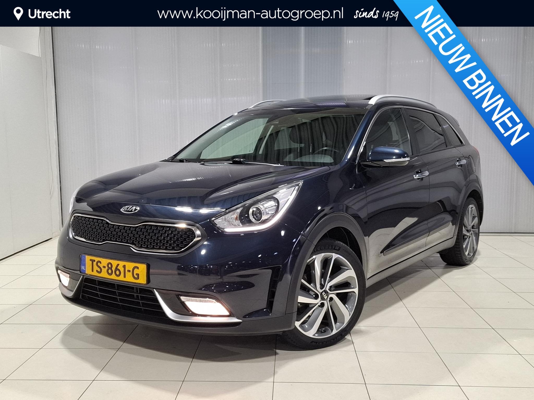 Kia Niro 1.6 GDi Hybrid Design Edition Stoel en Stuur verwar