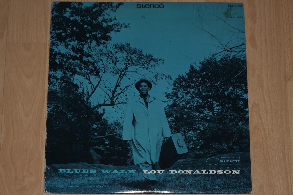 Lou Donaldson Blues Walk Blue Note Liberty RVG VG+(+) / VG+, 1960 tot 1980, Gebruikt, Ophalen of Verzenden, 12 inch