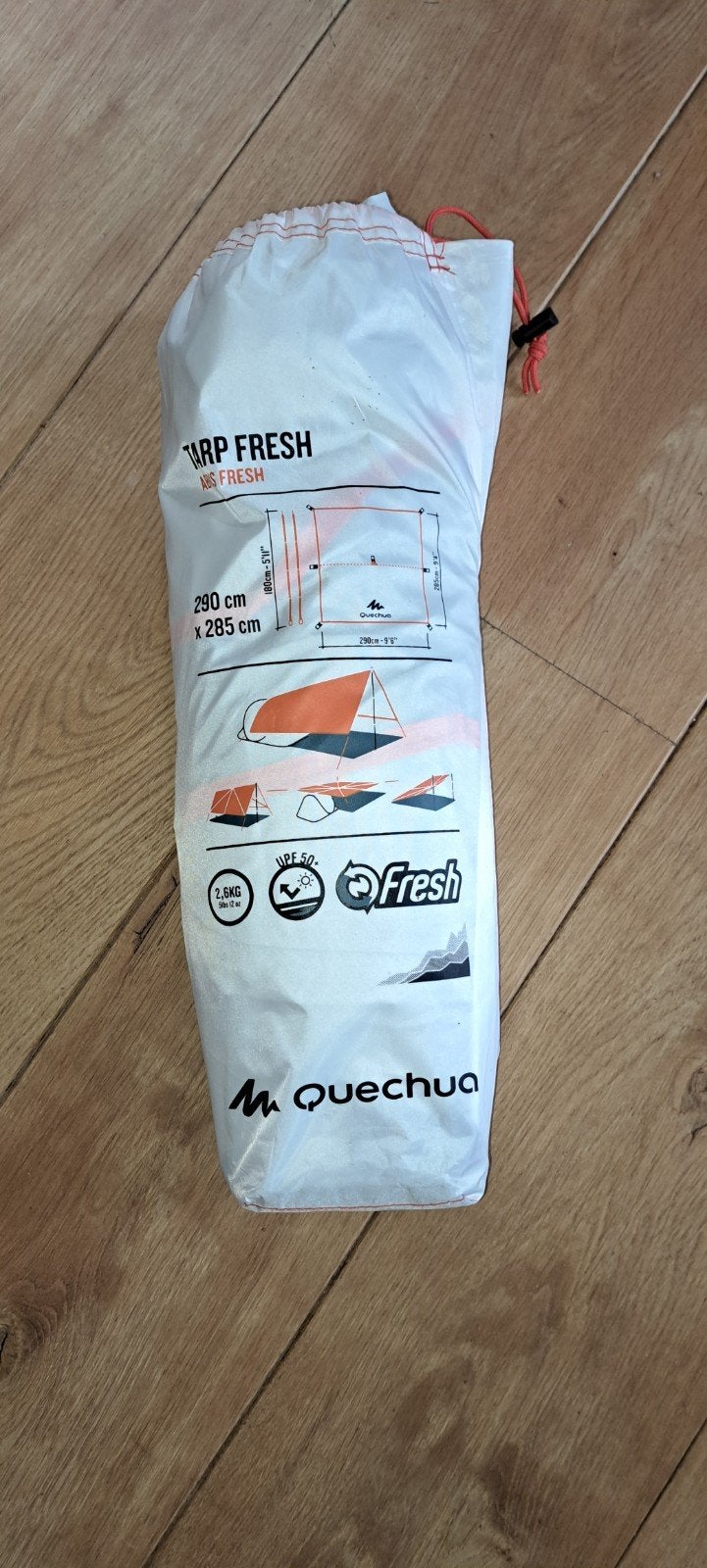 Quechua Tarp Fresh - Veelzijdig en Compact, Ophalen of Verzenden, Gebruikt