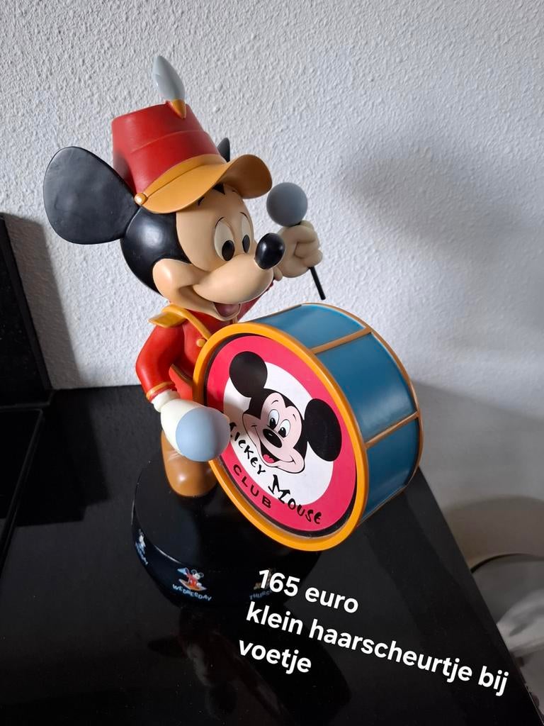 Disney beeld mickey mouse club muzikant, Ophalen, Mickey Mouse, Beeldje of Figuurtje