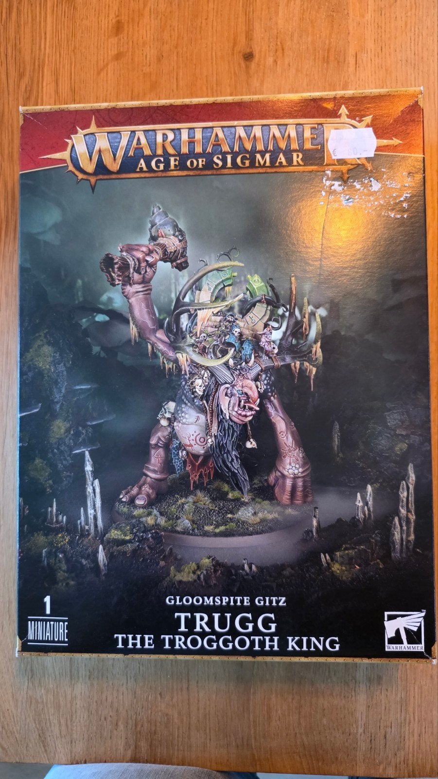 Warhammer Age of Sigmar: Trugg the Troggoth King, Ophalen of Verzenden, Nieuw, Warhammer, Figuurtje(s)