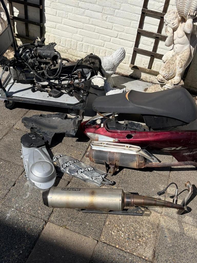 Honda SH 150 blok met Malossi cilinder onderdelen, Ophalen of Verzenden, Gebruikt
