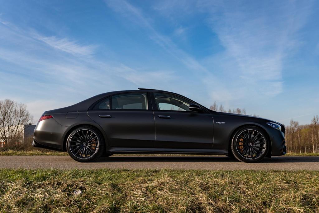 Mercedes-Benz S-klasse AMG 63 S E Performance | Keramisch |, Auto's, Automaat, Stof, Gebruikt, 4 stoelen