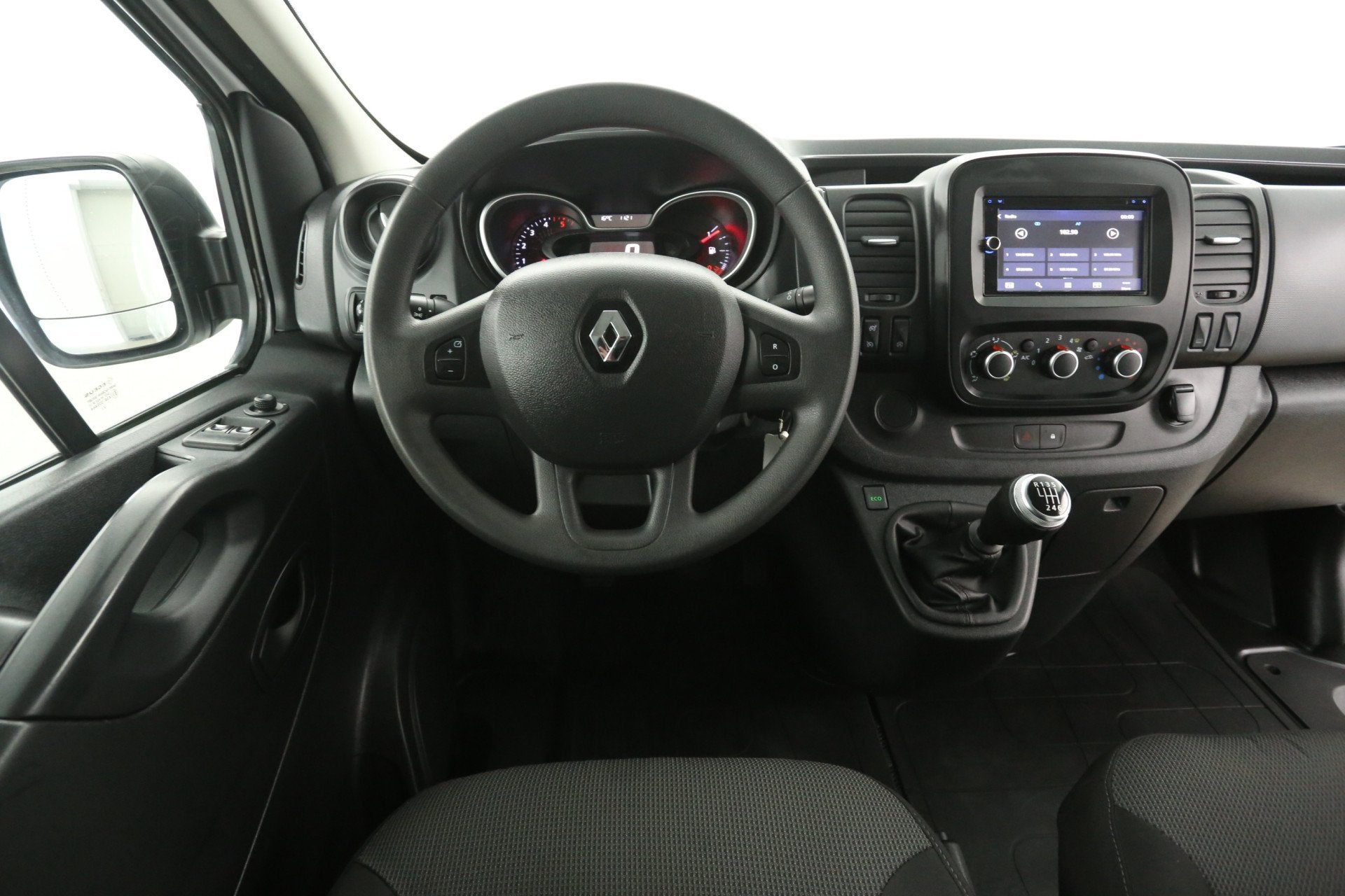 Renault Trafic 2.0 dCi 145PK L2H1 | Airco | Camera | Cruise, 145 pk, Stof, Gebruikt, Wit