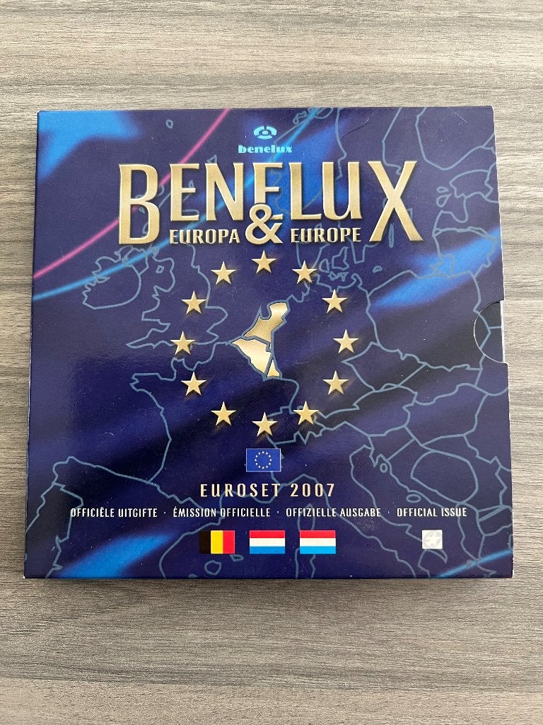 Benelux setje 2007, Ophalen of Verzenden, Overige landen, Overige waardes, Setje