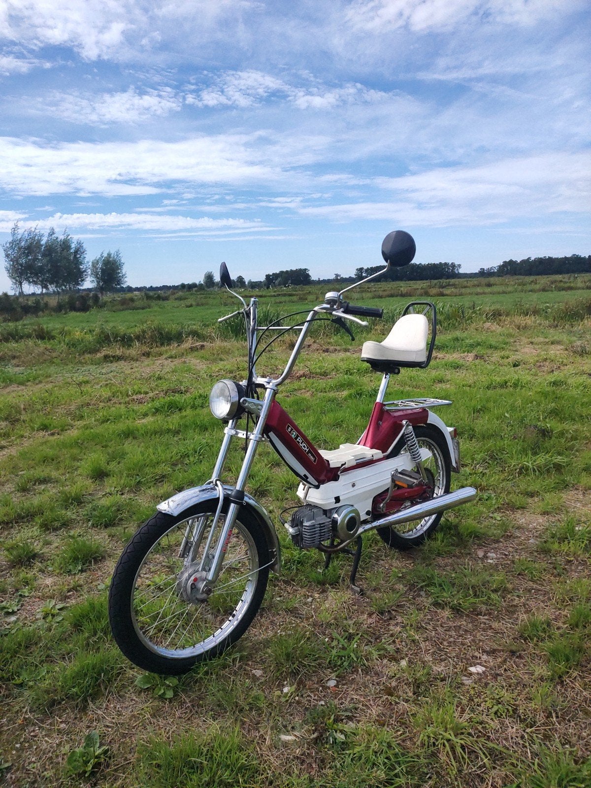 puch maxi s 50cc geel kenteken, Ophalen, Gebruikt, Maximaal 45 km/u, 1 versnellingen