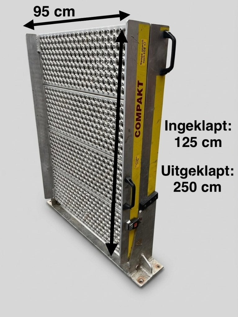 Oprijplaat Compact Rijplaat Rampe Rolstoellift Scootmobiel, Ophalen of Verzenden, Nieuw