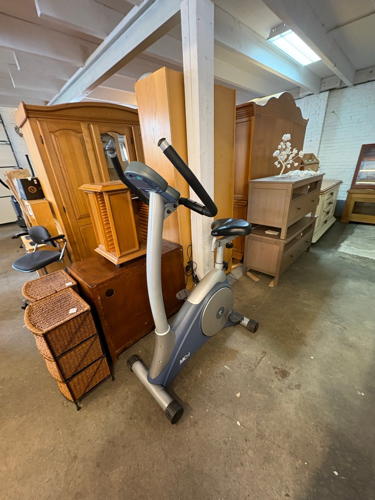 Hometrainer MC-1 - Ideaal voor thuisworkouts, Ophalen, Gebruikt, Metaal, Benen