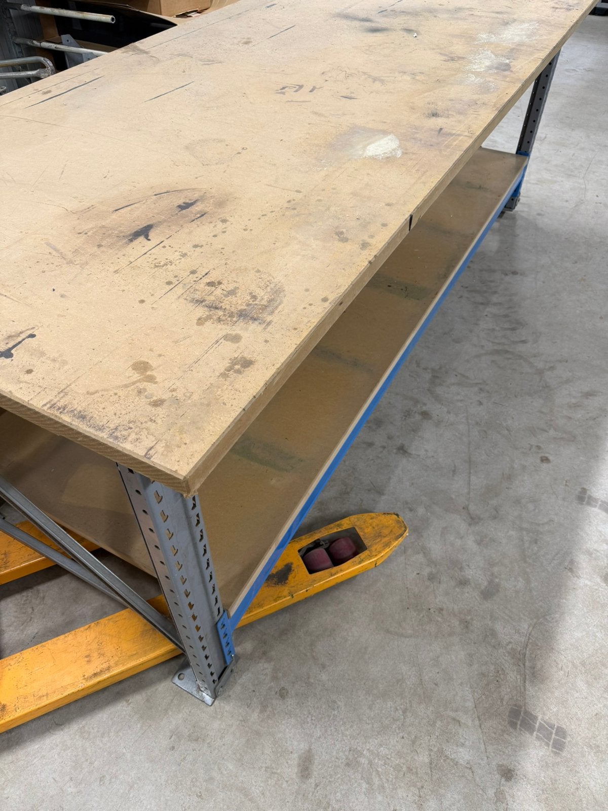 Werkbank  afmeting 122x305, Ophalen of Verzenden