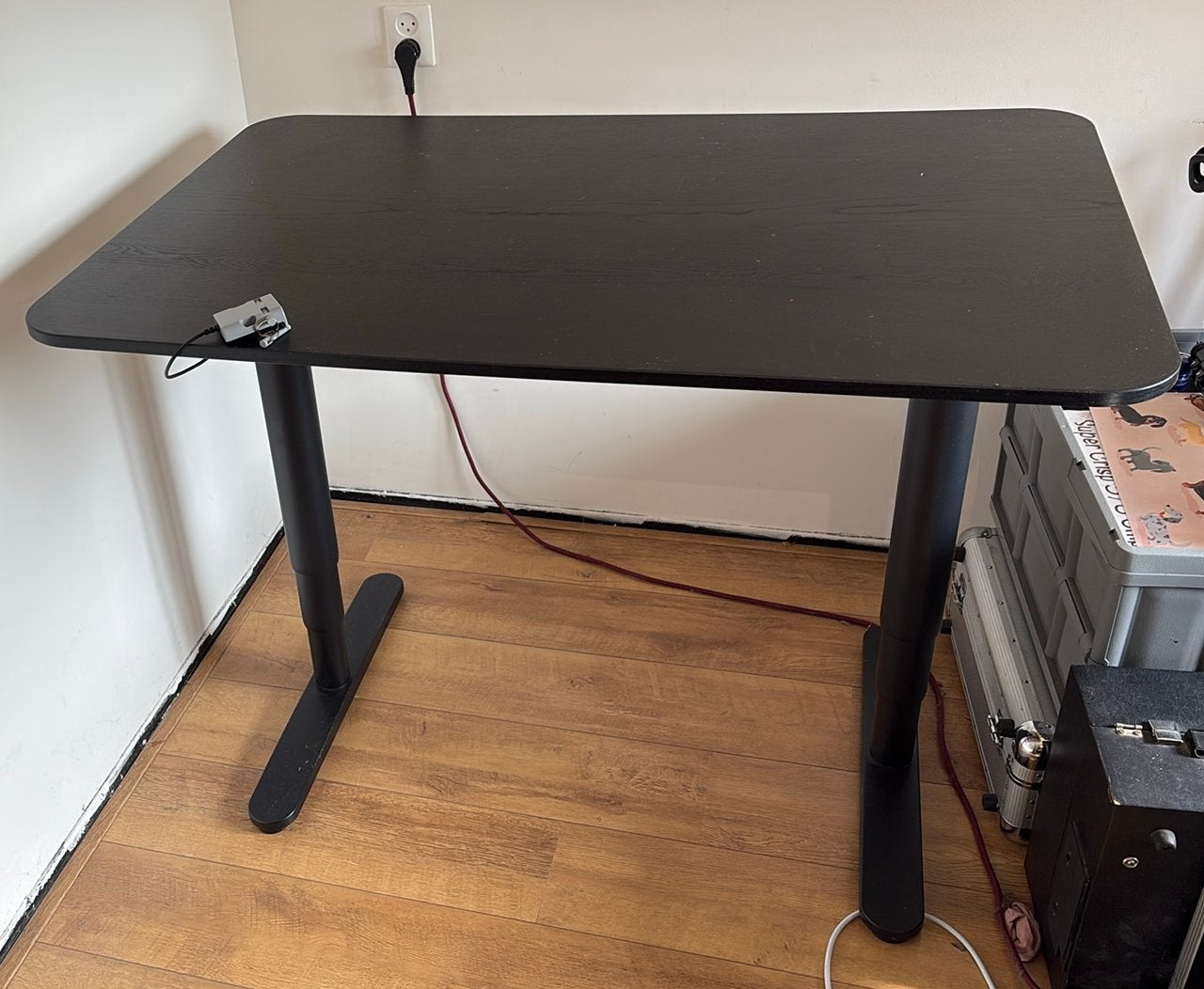 Ikea Bekant Elektrisch sta zit bureau, Huis en Inrichting, Ophalen, Elektrisch, Gebruikt, IKEA