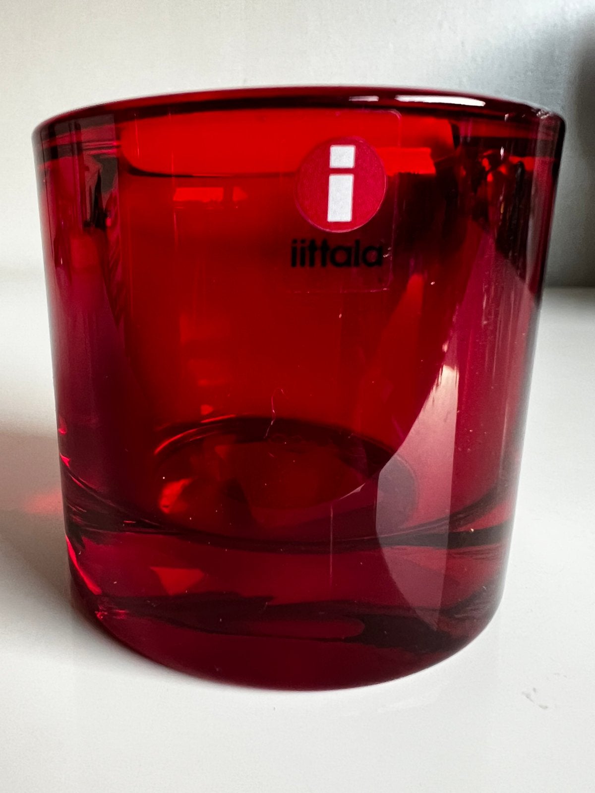 Iittala KIVI Marimekko Waxinelichthouder~Red Punainen Orvola, Huis en Inrichting, Waxinelichthouder, Nieuw, Ophalen of Verzenden