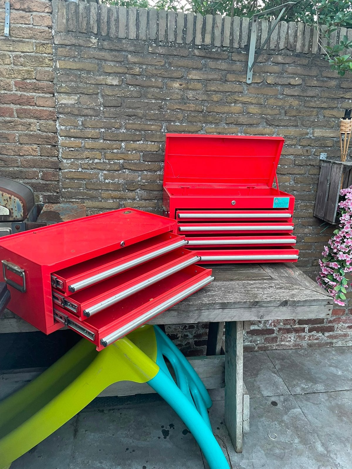 Gereedschapskist lade kast, Ophalen, Zo goed als nieuw