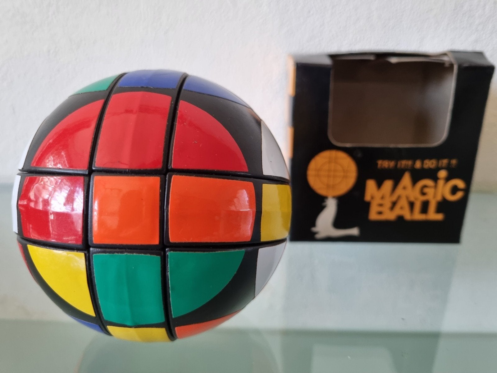 Orig,VNT,Jrn'80,MAGIC RUBIK'S BALL SPHERE, Doos,Nieuw!, Ophalen of Verzenden, Nieuw, Rubik's of 3D-puzzel