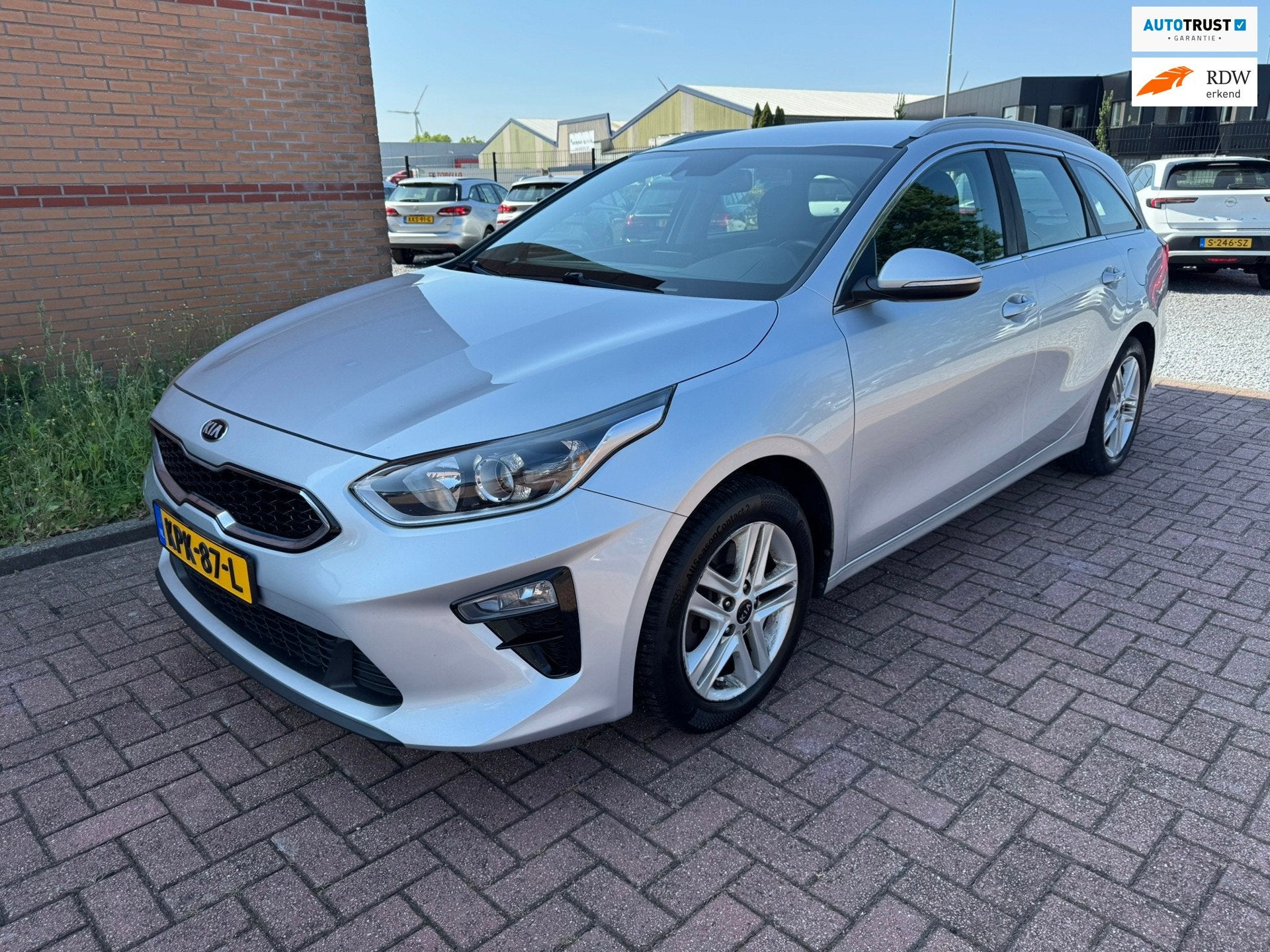 Kia Ceed Sportswagon 1.6 CRDi DynamicLine Euro 6 Automaat, M, Auto's, Kia, Stof, Gebruikt, 116 pk, Origineel Nederlands