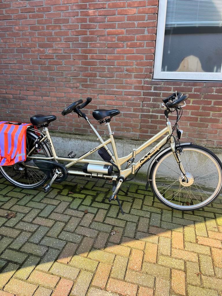 Multicycle elektrische tandem - Perfect voor gezamenlijke ri, Gebruikt, Opvouwbaar, 51 tot 55 cm, Meer dan 20 versnellingen