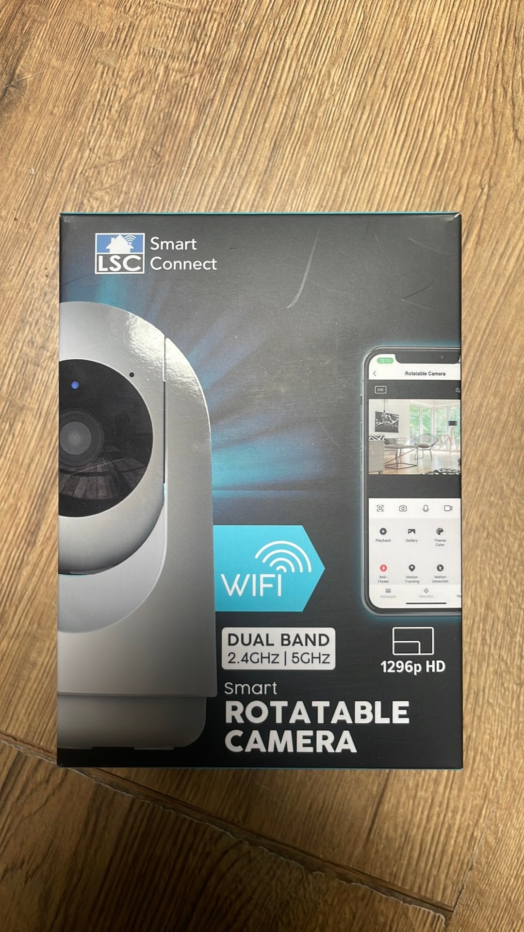 Lsc smart conect  rotatable camera, Audio, Tv en Foto, Videobewaking, Ophalen, Zo goed als nieuw