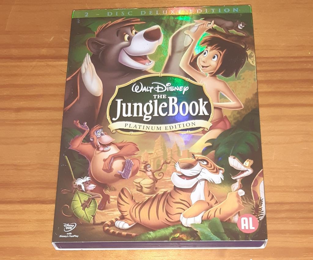 TOTAAL 3 EURO EFTELING SPROOKJESBOOM EN DISNEY JUNGLE BOOK, Tekenfilm, Ophalen of Verzenden, Zo goed als nieuw, Alle leeftijden