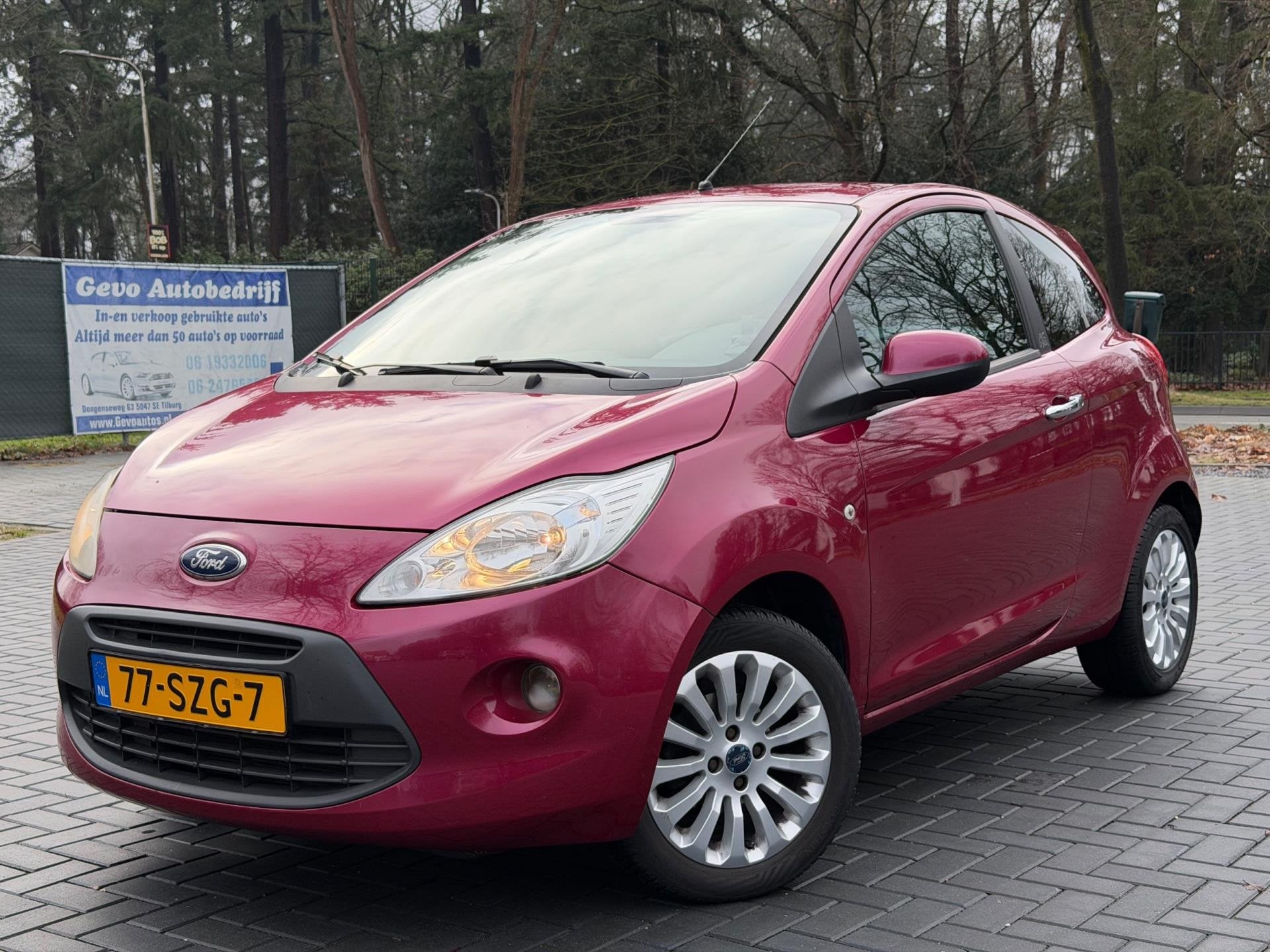 Ford Ka 1.2 Titanium X start/stop/Airco/Elek.ramen/Nette Aut, Auto's, Voorwielaandrijving, Euro 5, Gebruikt, 1242 cc