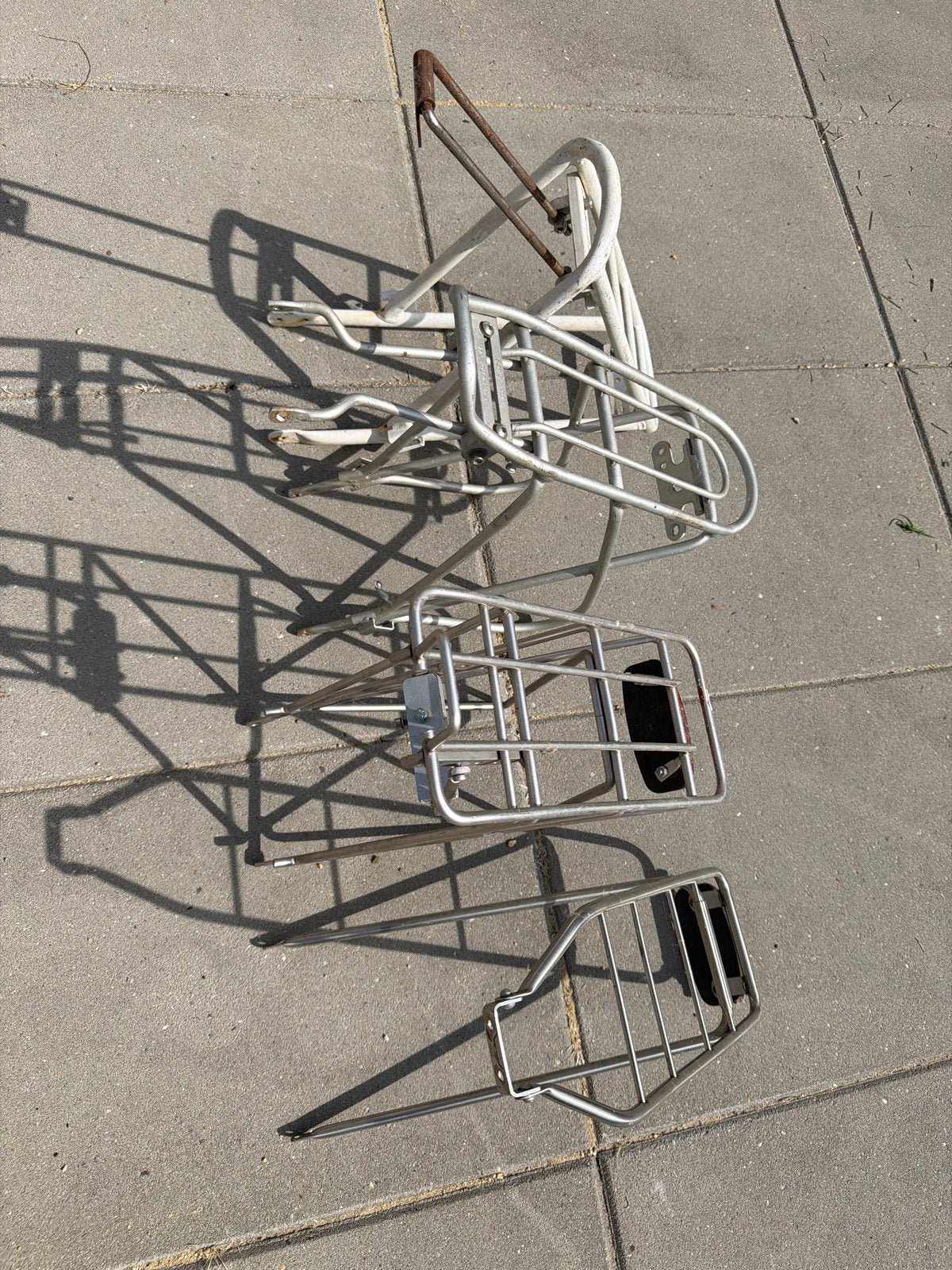 Diverse gebruikte fiets achter bagagedragers, Ophalen of Verzenden, Gebruikt