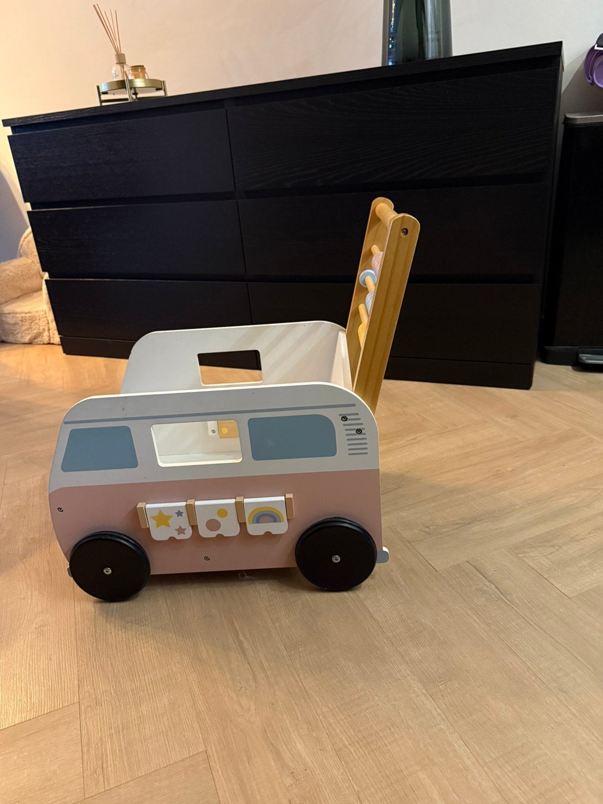 Houten loopwagen, Ophalen, Zo goed als nieuw, Overige typen