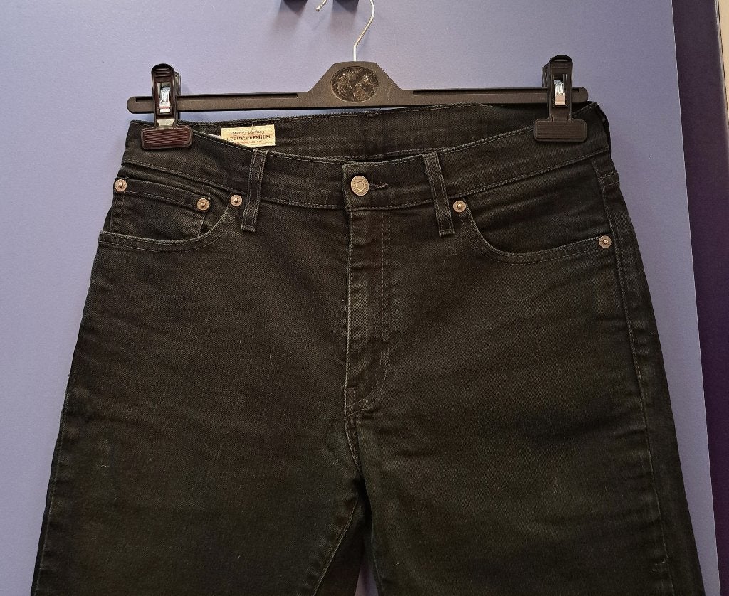 Levi's zwarte jeans tijdloos slim model 511 mt 30-30 50383, ., Zwart, W32 (confectie 46) of kleiner, Ophalen of Verzenden