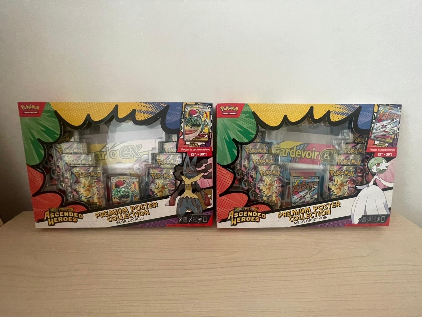 Pokémon Mega Evolution Premium Poster Collectie (2 stuks), Ophalen of Verzenden, Nieuw, Overige typen